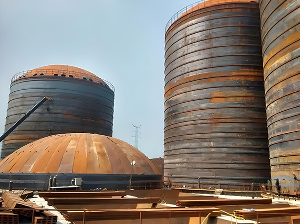 息烽焦粉钢板仓